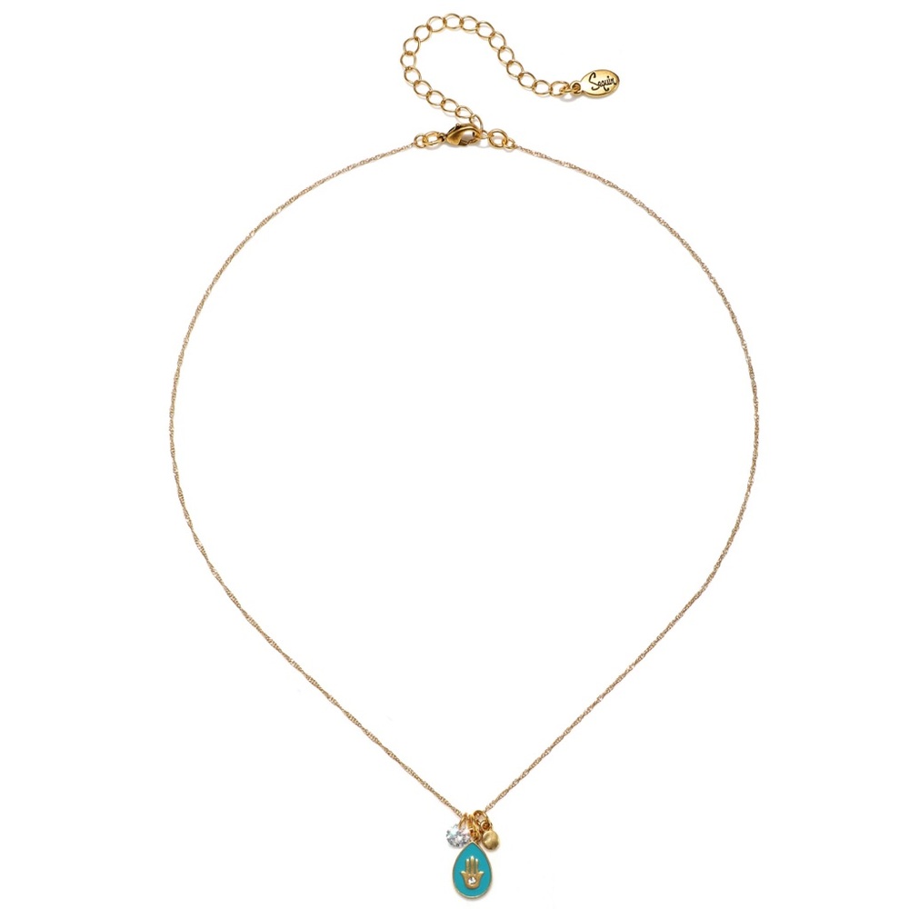 Hamsa necklace